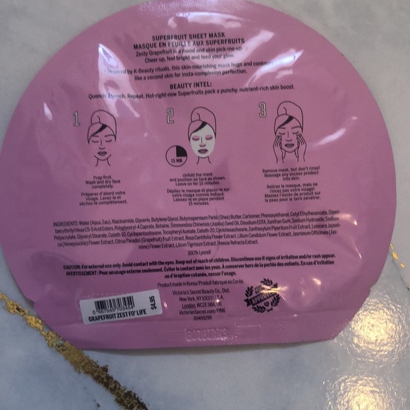 Victoria’s Secret PINK Face Mask Beauty Bundle Brand‎ New! - Picture 4 of 9